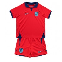 Camisa de time de futebol Inglaterra Replicas 2º Equipamento Infantil Mundo 2022 Manga Curta (+ Calças curtas)